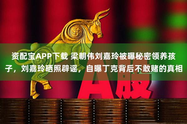 资配宝APP下载 梁朝伟刘嘉玲被曝秘密领养孩子，刘嘉玲晒照辟谣，自曝丁克背后不敢赌的真相